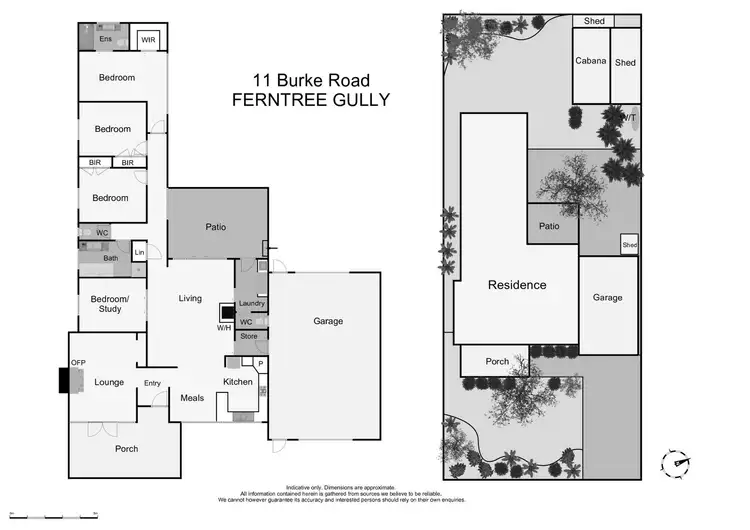 Floorplan of Homely house listing, 11 Burke Road, Ferntree Gully VIC 3156