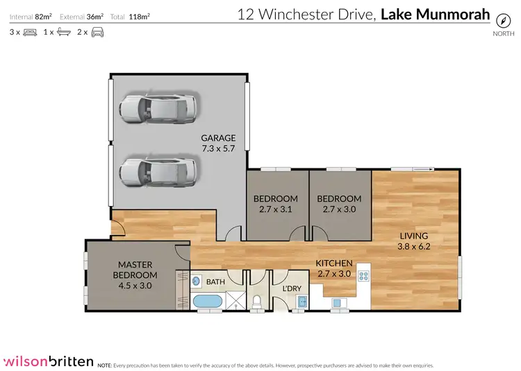 Floorplan of Homely house listing, 12 Winchester Drive, Lake Munmorah NSW 2259