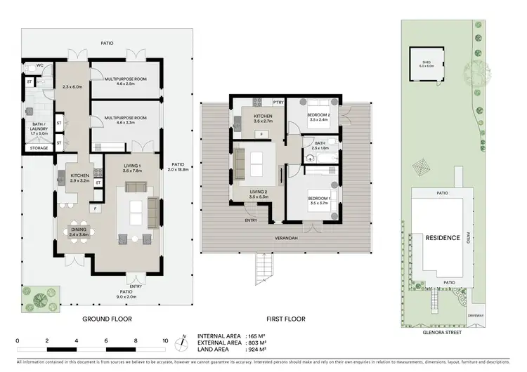 Floorplan of Homely house listing, 11 Glenora Street, Wynnum QLD 4178