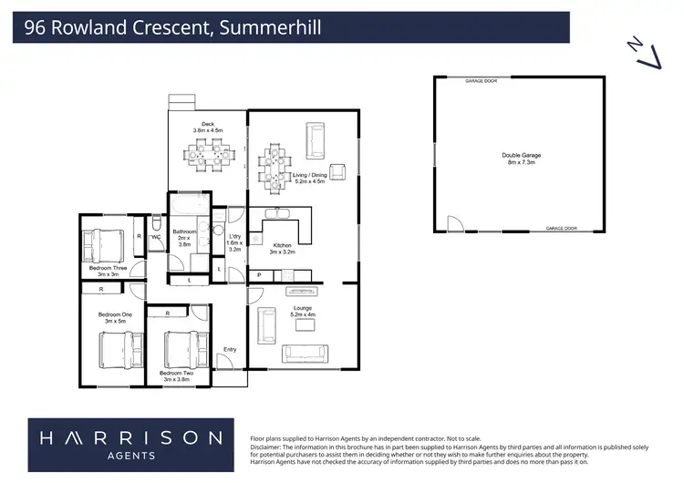 Floorplan of Homely house listing, 96 Rowland Crescent, Summerhill TAS 7250