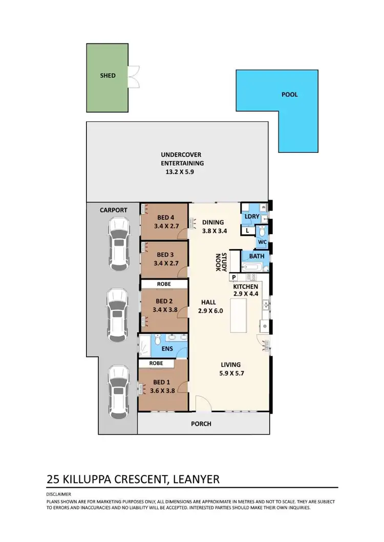 Floorplan of Homely house listing, 25 Killuppa Crescent, Leanyer NT 812