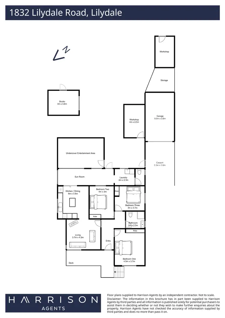 Floorplan of Homely house listing, 1832 Lilydale Road, Lilydale TAS 7268