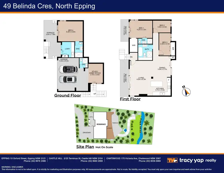 Floorplan of Homely house listing, 49 Belinda Crescent, North Epping NSW 2121