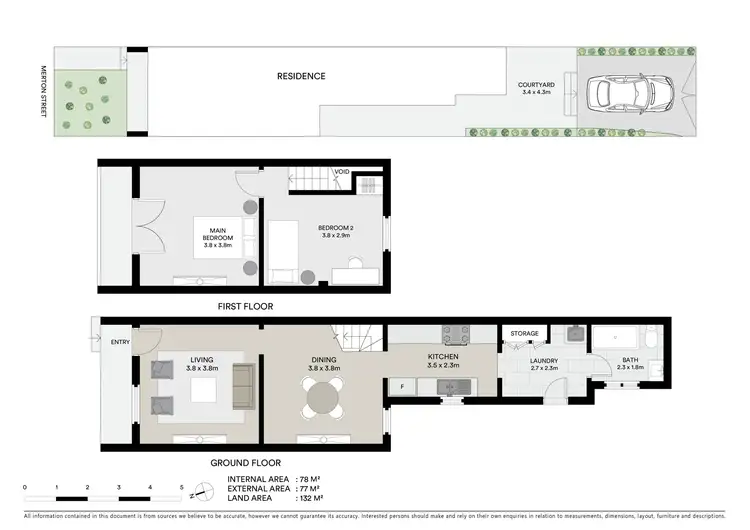 Floorplan of Homely house listing, 40 Merton Street, Rozelle NSW 2039