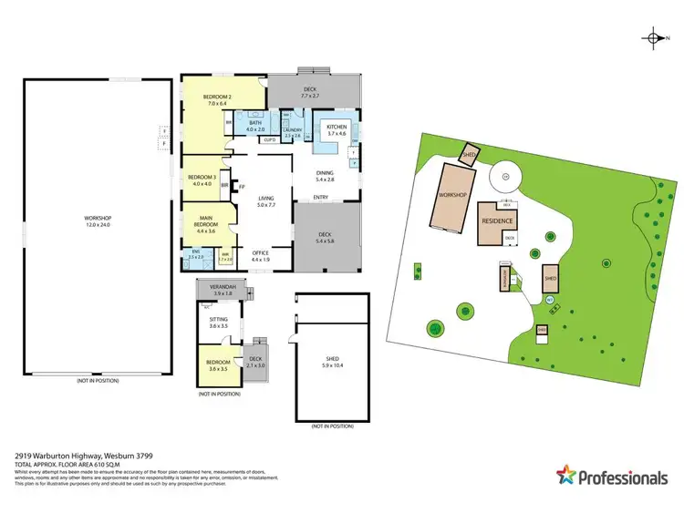 Floorplan of Homely house listing, 2919 Warburton Highway, Wesburn VIC 3799