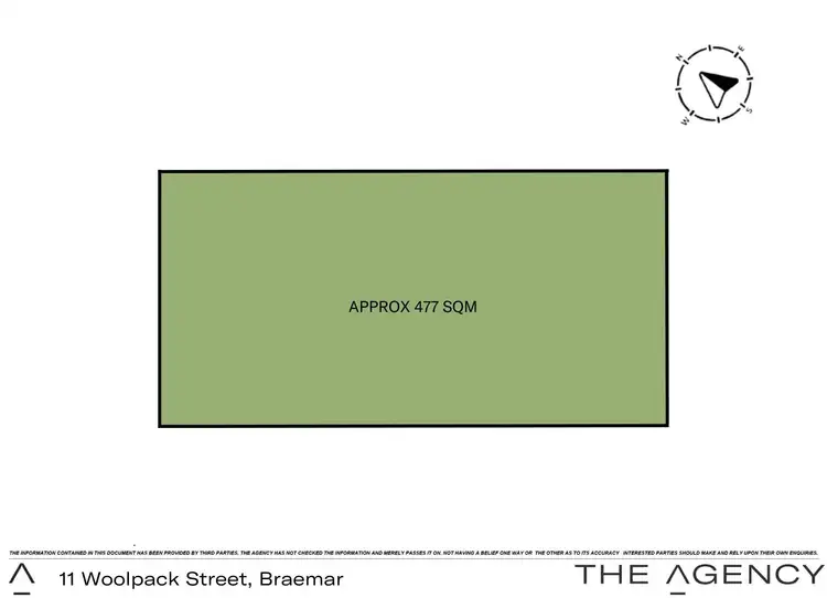 Floorplan of Homely land listing, 11 Woolpack Street, Braemar NSW 2575