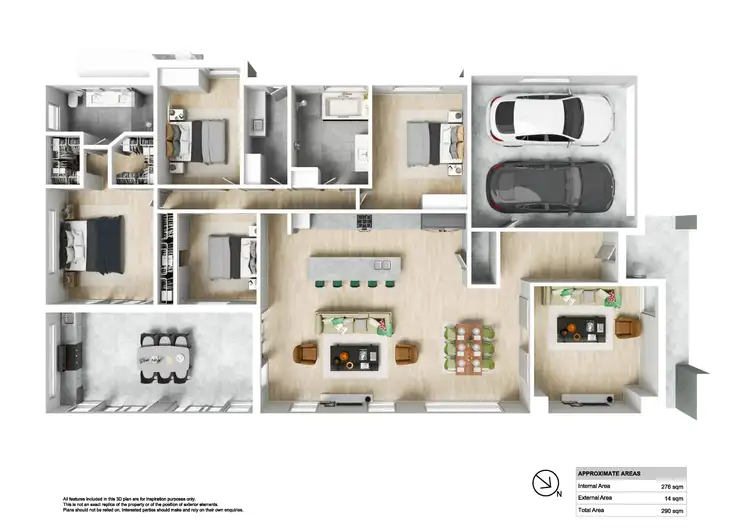 Floorplan of Homely house listing, 100 Awabakal Drive, Fletcher NSW 2287