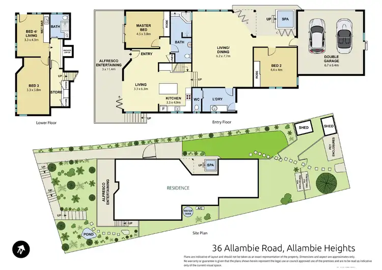 Floorplan of Homely house listing, 36 Allambie Road, Allambie Heights NSW 2100