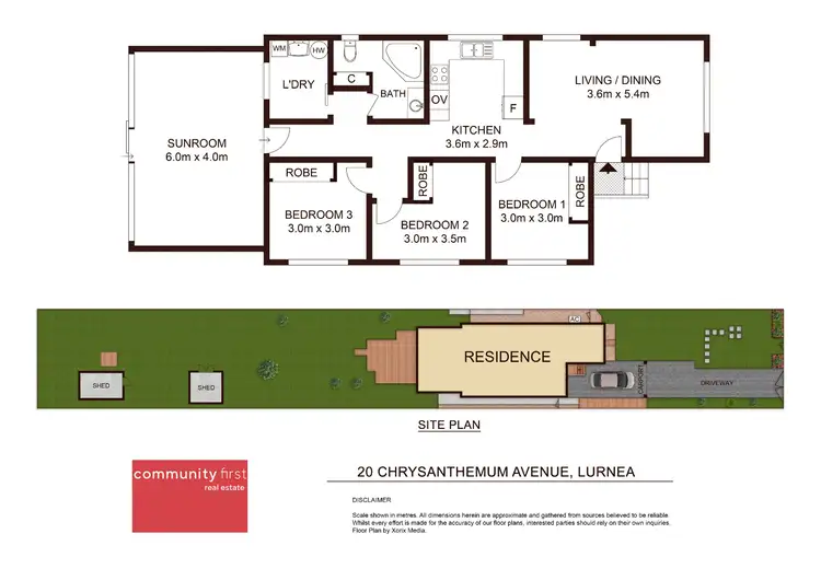 Floorplan of Homely house listing, 20 Chrysanthemum Avenue, Lurnea NSW 2170