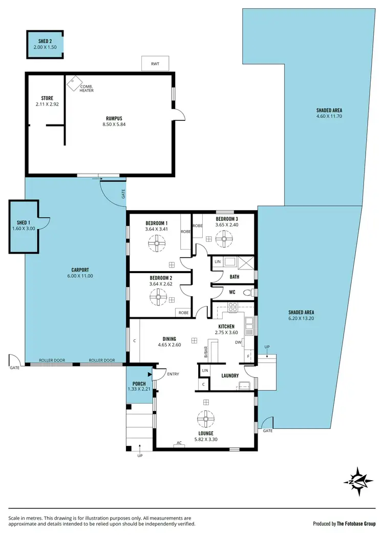 Floorplan of Homely house listing, 16 Hartley Street, Noarlunga Downs SA 5168