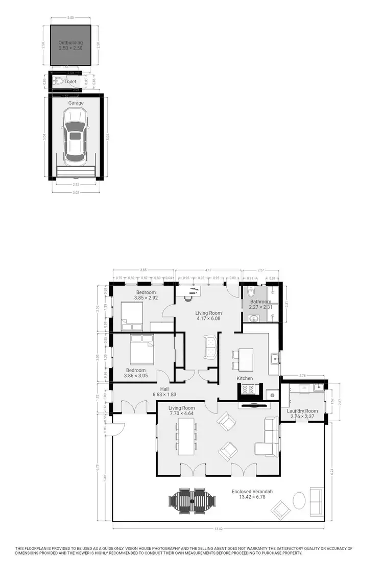 Floorplan of Homely house listing, 228 Pumps Road, Red Cliffs VIC 3496
