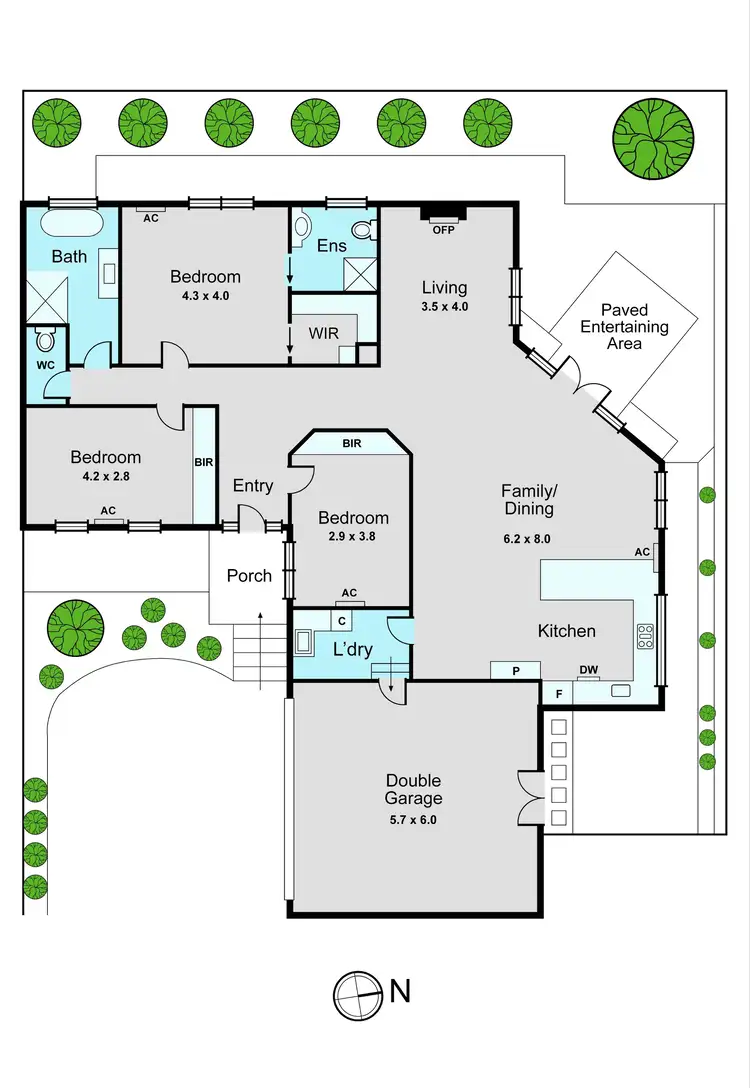 Floorplan of Homely unit listing, 2/47 Doynton Parade, Mount Waverley VIC 3149