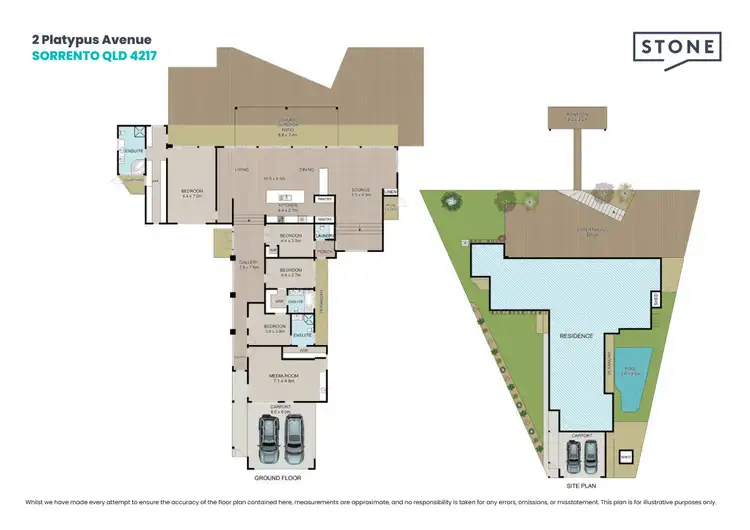 Floorplan of Homely house listing, 2 Platypus Avenue, Sorrento QLD 4217