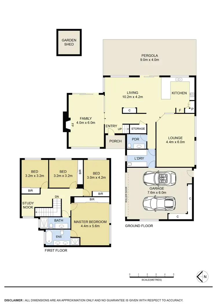 Floorplan of Homely house listing, 8 Reed Crescent, Taylors Lakes VIC 3038