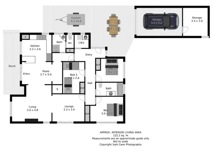 Floorplan of Homely house listing, 215 Lawrence Street, Wodonga VIC 3690