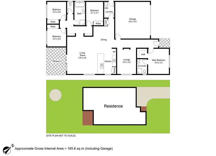 Floorplan of Homely house listing, 25 Trebbiano Drive, Cessnock NSW 2325