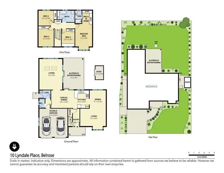 Floorplan of Homely house listing, 10 Lyndale Place, Belrose NSW 2085
