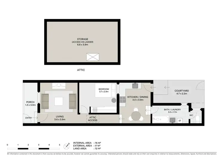 Floorplan of Homely house listing, 6 Cecily Street, Lilyfield NSW 2040