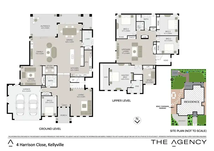 Floorplan of Homely house listing, 4 Harrison Close, Kellyville NSW 2155