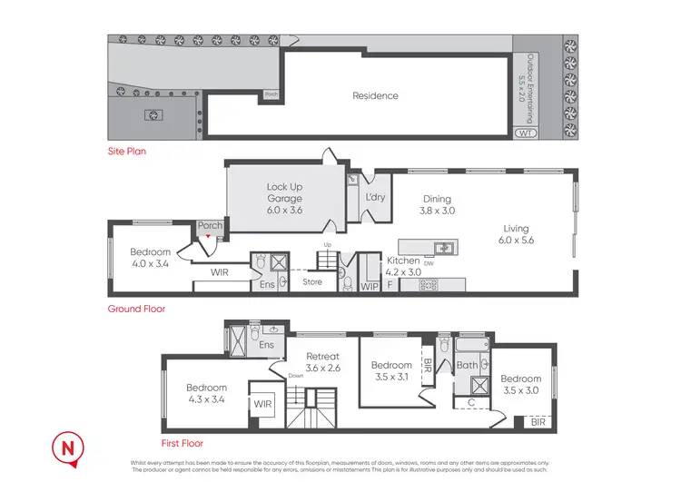 Floorplan of Homely house listing, 131 Sixth Avenue, Altona North VIC 3025