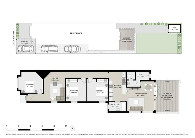 Floorplan of Homely semi-detached listing, 26 Wallace Street, Bexley NSW 2207
