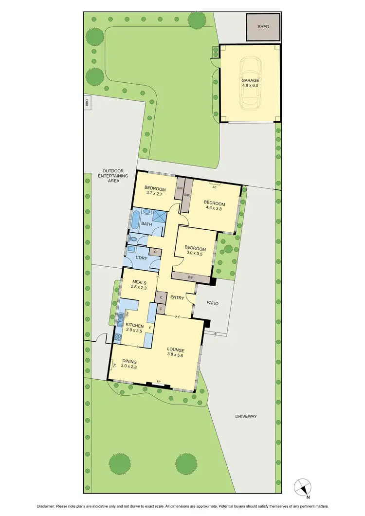 Floorplan of Homely house listing, 25 William Street, Keilor Park VIC 3042