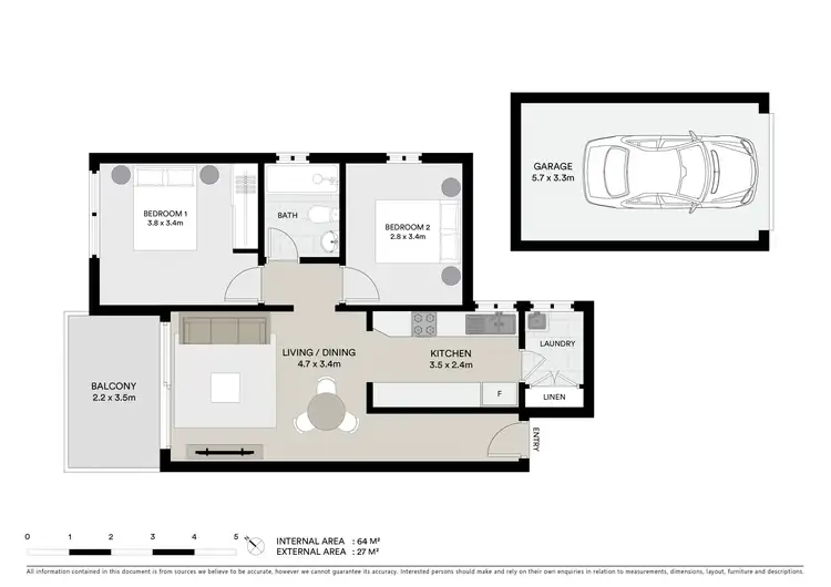 Floorplan of Homely apartment listing, 4/63 Wolseley Street, Bexley NSW 2207