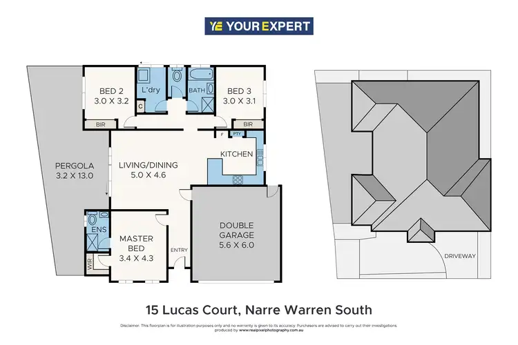 Floorplan of Homely house listing, 15 Lucas Court, Narre Warren South VIC 3805
