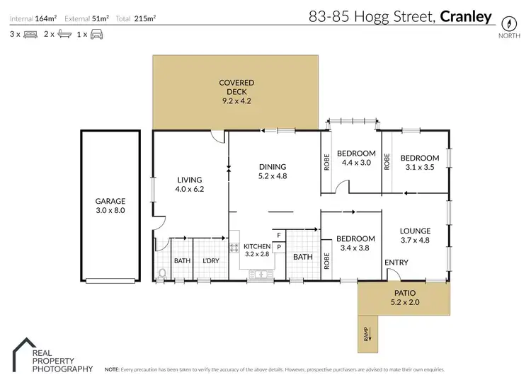 Floorplan of Homely house listing, 83-85 Hogg Street, Cranley QLD 4350