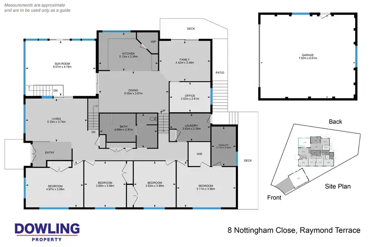 Floorplan of Homely house listing, 8 Nottingham Close, Raymond Terrace NSW 2324