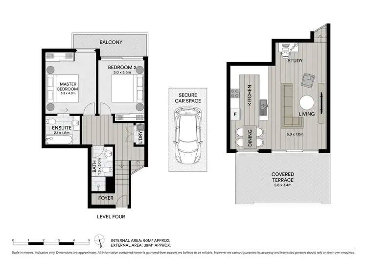Floorplan of Homely apartment listing, 434/25 Bennelong Parkway, Wentworth Point NSW 2127