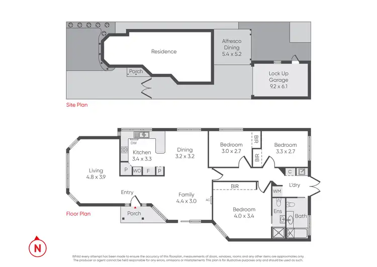Floorplan of Homely house listing, 14 Woodyard Court, Altona Meadows VIC 3028