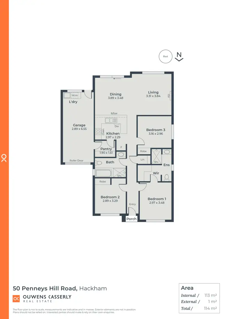Floorplan of Homely house listing, 50 Penneys Hill Road, Hackham SA 5163