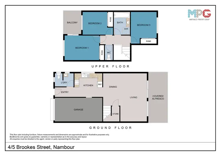 Floorplan of Homely unit listing, 4/5 Brookes Street, Nambour QLD 4560