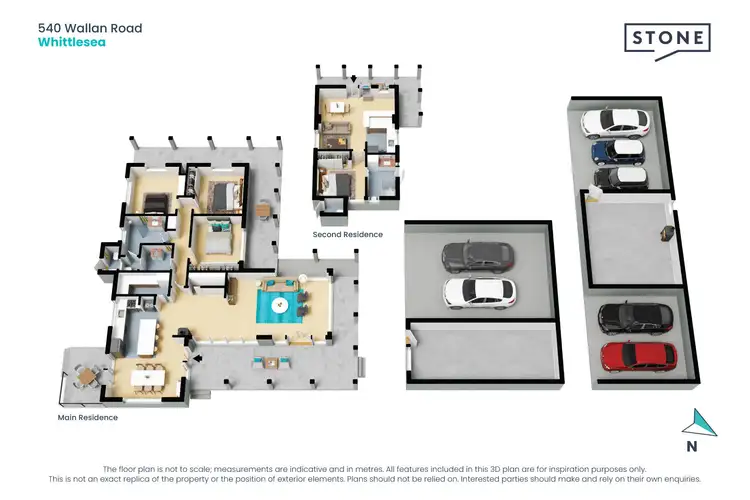 Floorplan of Homely rural property listing, 540 Wallan Road, Whittlesea VIC 3757