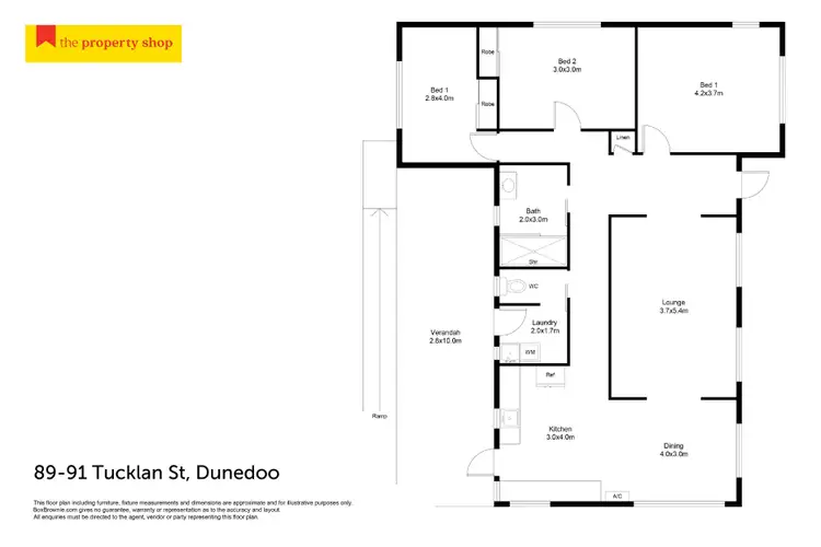 Floorplan of Homely house listing, 89-91 Tucklan Street, Dunedoo NSW 2844