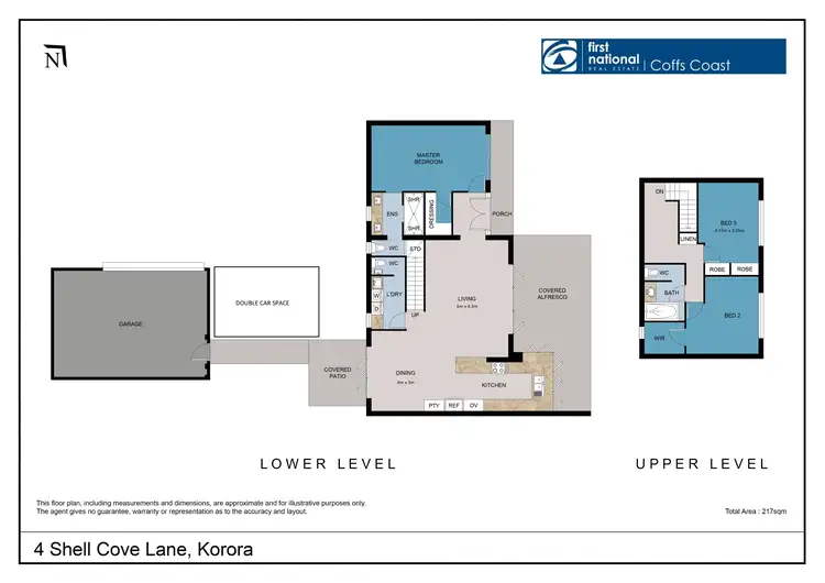 Floorplan of Homely house listing, 4 Shell Cove Lane, Korora NSW 2450