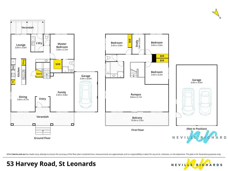 Floorplan of Homely house listing, 53 Harvey Road, St Leonards VIC 3223