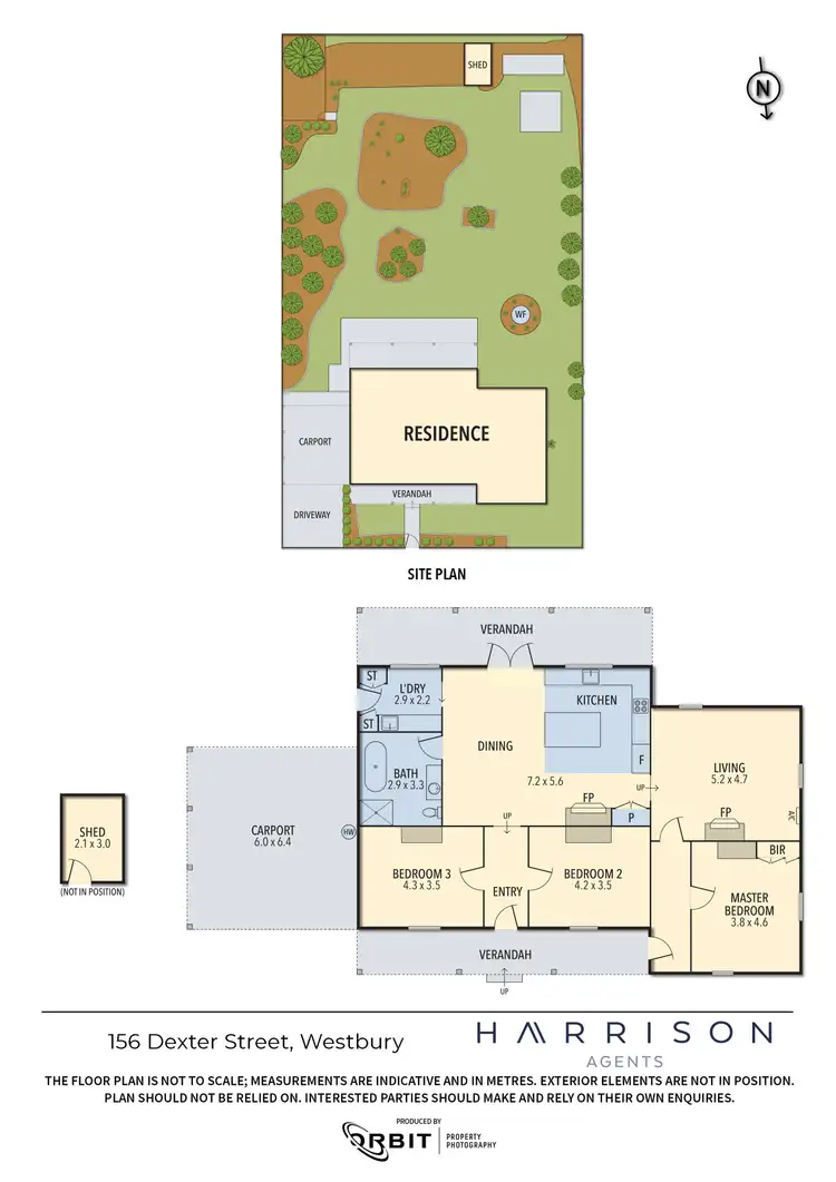 Floorplan of Homely house listing, 156 Dexter Street, Westbury TAS 7303