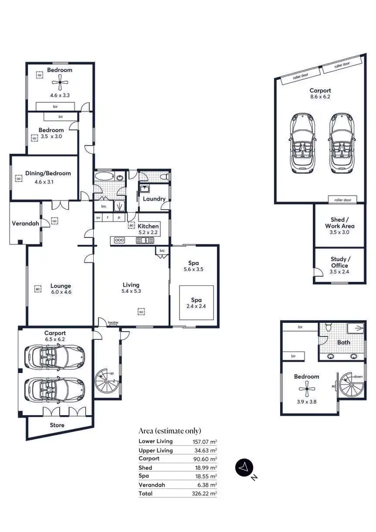 Floorplan of Homely house listing, 19 Hamish Grove, Rostrevor SA 5073