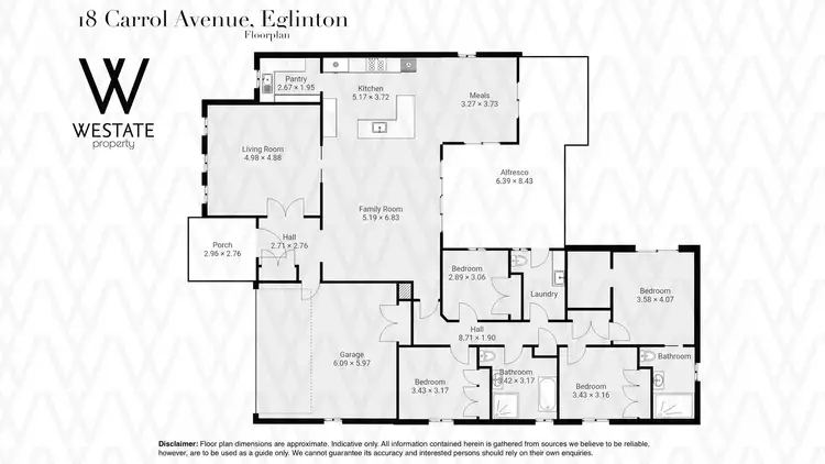 Floorplan of Homely house listing, 18 Carrol Avenue, Eglinton NSW 2795