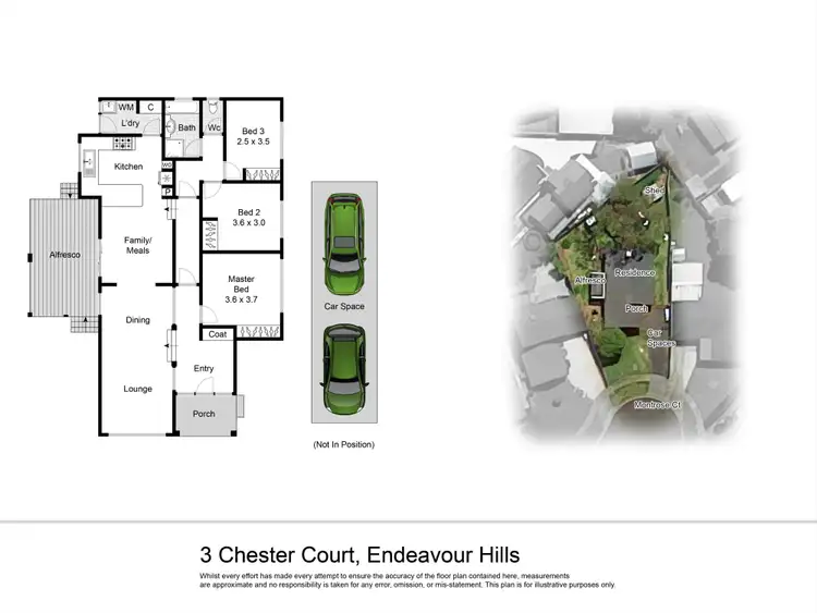 Floorplan of Homely house listing, 3 Chester Court, Endeavour Hills VIC 3802