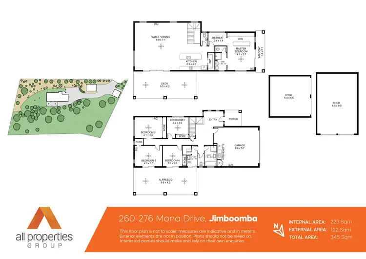 Floorplan of Homely land listing, 260-276 Mona Drive, Jimboomba QLD 4280