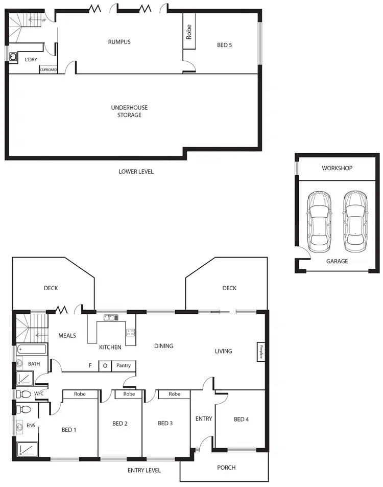 Floorplan of Homely house listing, 34 Bromell Circuit, Wanniassa ACT 2903