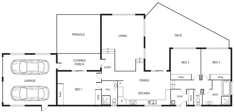 Floorplan of Homely house listing, 7 McManus Place, Calwell ACT 2905
