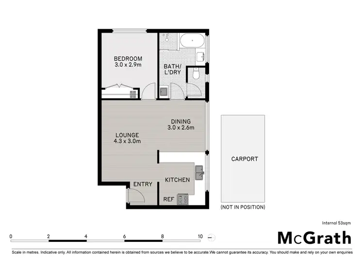 Floorplan of Homely apartment listing, 5/455 Station Street, Box Hill VIC 3128
