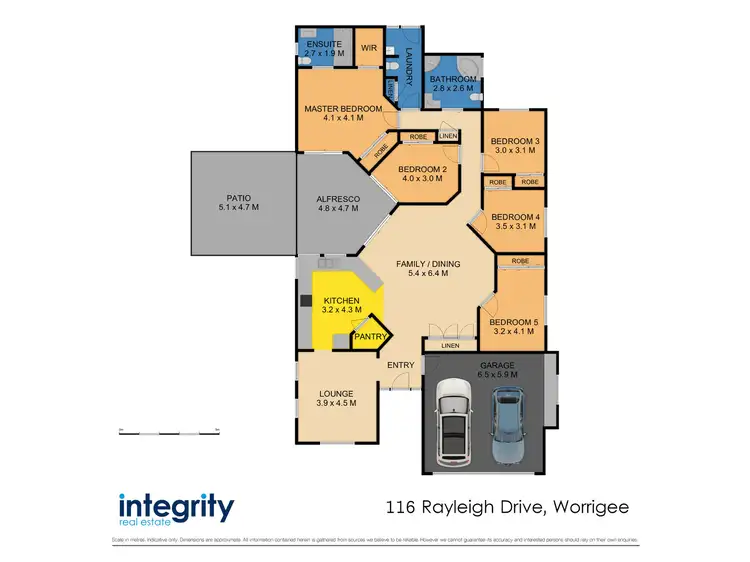 Floorplan of Homely house listing, 116 Rayleigh Drive, Worrigee NSW 2540