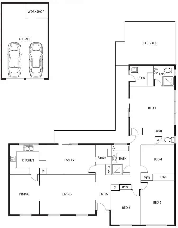 Floorplan of Homely house listing, 11 Buckley Circuit, Kambah ACT 2902