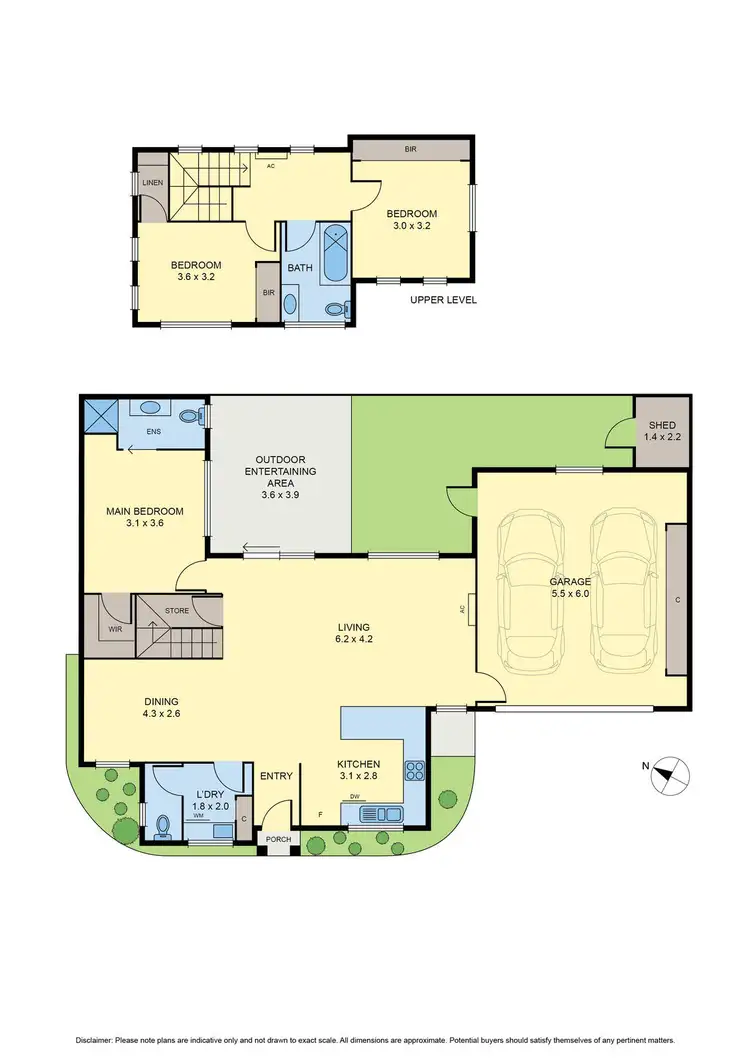 Floorplan of Homely townhouse listing, 2/27 Stanley Street, Glenroy VIC 3046