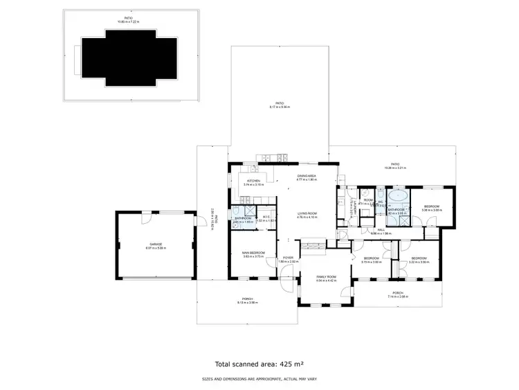 Floorplan of Homely house listing, 23 Indigo Drive, Barnawartha VIC 3688
